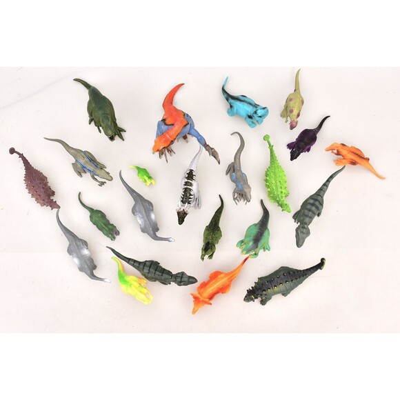 DINOSAUR LOT OF 22 KIDS TOYS FIGURES 6”- 12” - Picture 7 of 8